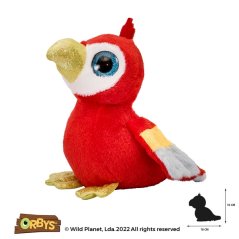 Orbys - Peluche perroquet
