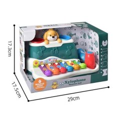 Pianinko dla szczeniaczka z młoteczkiem