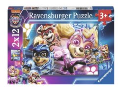 Ravensburger: Puzzle Tlapková patrola ve velkofilmu 2x12 dílků Paw Patrol