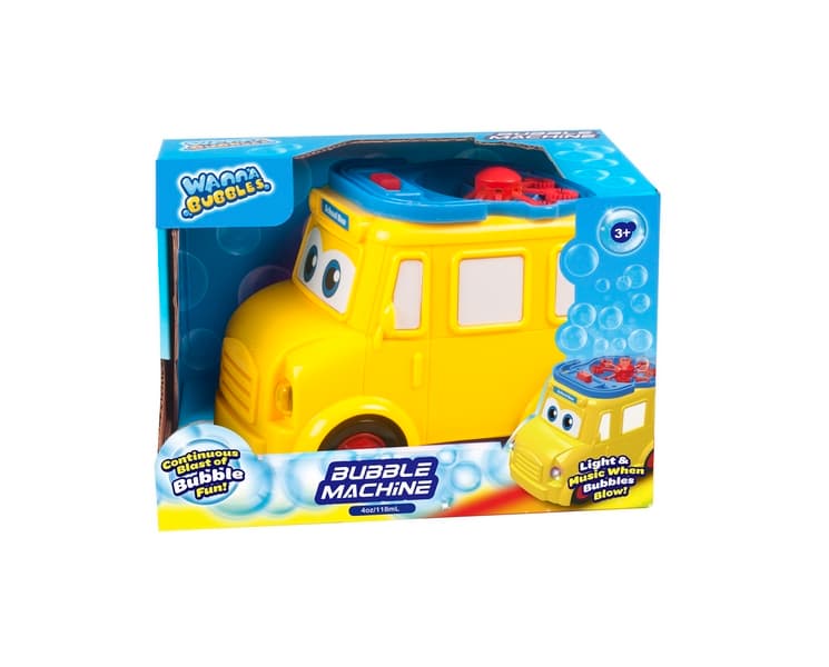 Stroj na bubliny - autobus