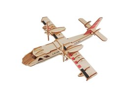 Woodcraft fa 3D puzzle bombázó