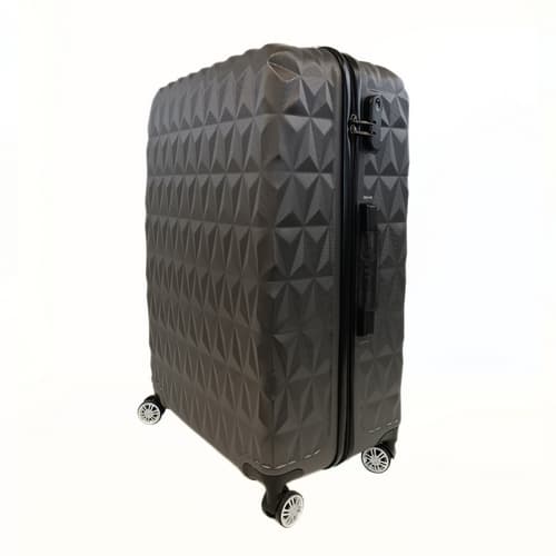 Bavy Cestovní kufr skořepinový 28" Diamond Dark grey