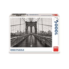 Dino Čiernobiele puzzle New York 1000 dielikov