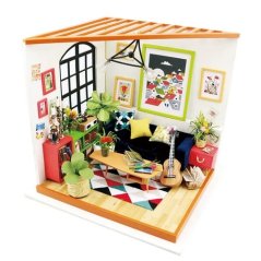 Casa en miniatura RoboTime Sala de estar