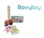 Bavytoy Lokomotiva svítící, domino vláček oranžová