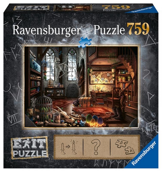 Ravensburger Puzzle de ieșire: Dragon Lab 759 bucăți