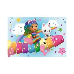 Gaby i tęczowe puzzle 2x48