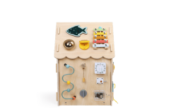 2Kids Toys Activity board Domeček přírodní