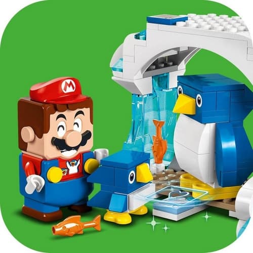 LEGO® Super Mario (71430) Aventura en la nieve con la familia de pingüinos - Set de expansión