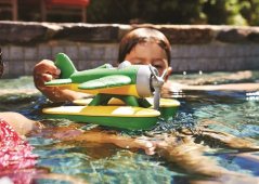Hydroplane Green Toys Vert