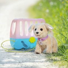 BEBELUȘ născut Cățelușul meu fericit cu cutie de transport
