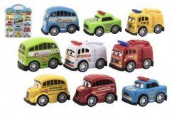 Mașini mini 5cm plastic 10pcs