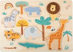 Puzzle Safari avec insert pour petit pied