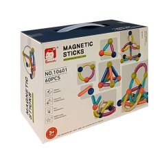 Magnetická stavebnice 60 ks