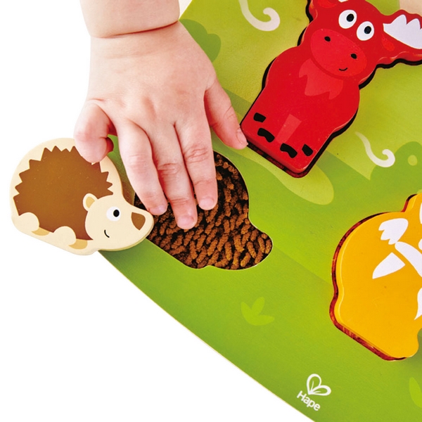Hape Puzzle Board - Animaux de la forêt