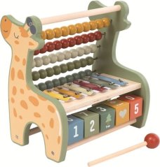 2Kids Toys Multifunkční počítadlo Žirafa