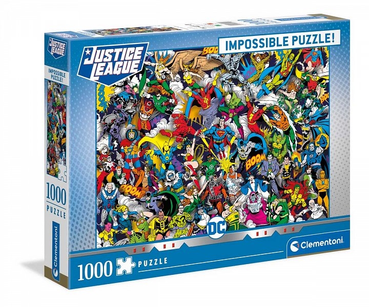 1000 darabos lehetetlen puzzle - DC Comics