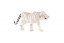 Tigre blanc zoo indien en plastique 14cm