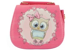 Sac à main hibou rose