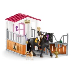 Schleich istálló lovas klubbal, Tori + Princess