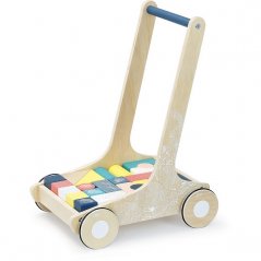 Vilac Carro de madera con bloques de colores Canopée