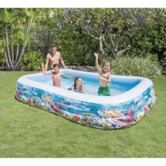 Intex 58485 Basen rodzinny z rybkami 305 x 183 cm