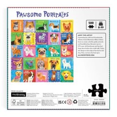 Puzzle Mudpuppy Portrete de câini 500 de piese