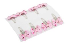 Picior mic de păr Clips Flori Set de 32