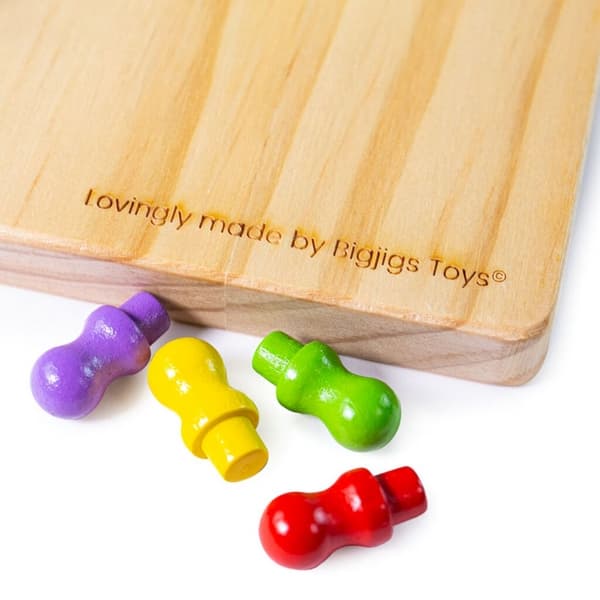Bigjigs Toys Dřevěná halma