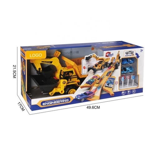 Bagr s rozkládací dráhou