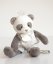 Doudou Coffret cadeau - peluche panda avec couverture 20 cm