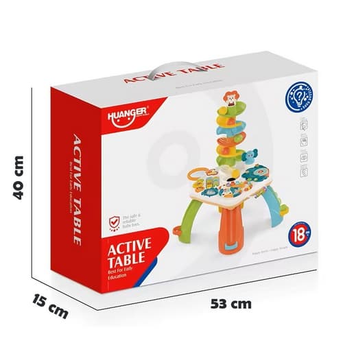 Bavytoy Interaktivní stoleček pro nejmenší Montessori