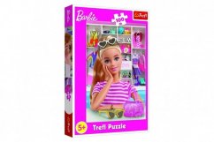 Puzzle Poznaj Barbie 100 elementów 41x27,5cm w pudełku 19x29x4cm