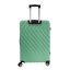 Bavy Cestovní kufr skořepinový 28" Waves Light green