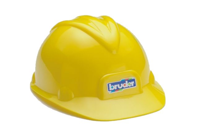 Casca Bruder 10200 Yellow Helmet