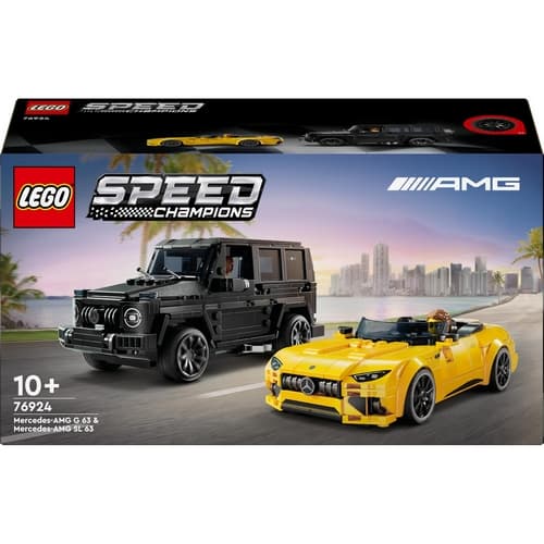 Lego 76924 Mercedes-AMG G 63 a Mercedes-AMG SL 63