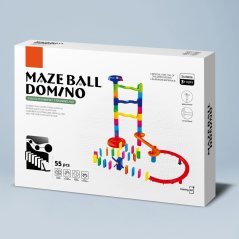Guličková dráha a domino 55 dielov