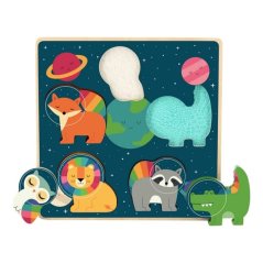 Vilac Inserto puzzle Astronauti animali