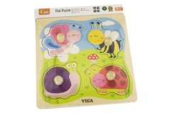 Viga Puzzle en bois - insecte