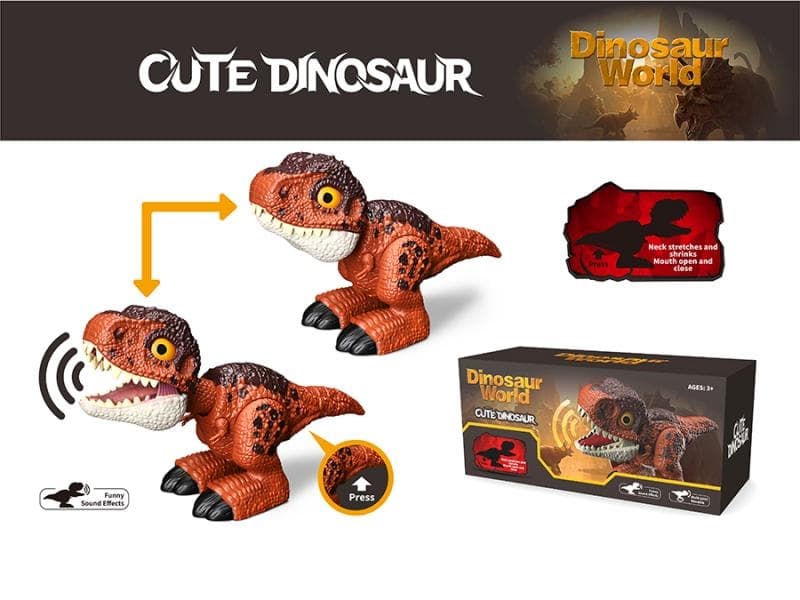 Dinozaur cu baterii cu sunet