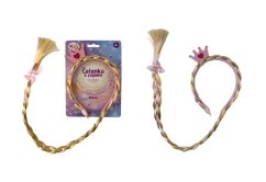 Bentiță PLEJO cu împletitură, roz