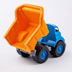 Zöld játékok billenő teherautó kék-narancs