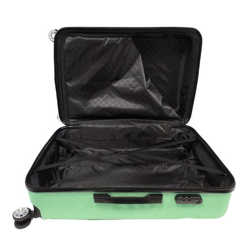 Bavy Cestovní kufr skořepinový 28" Waves Light green