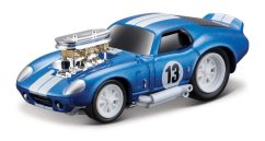 Maisto - Muscle Machines - 1965 Shelby Cobra Daytona Coupe, kék, 1:64