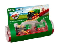 Brio 33892 Tunel și tren cu aburi