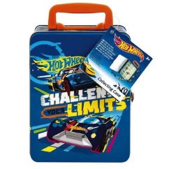 Valiză pentru mașini Hot Wheels (pentru 18 mașini)