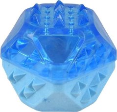 Flamingo Chladící hračka pro psy gumový míč 8cm