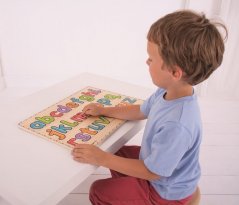 Bigjigs Toys Naučte sa písať puzzle