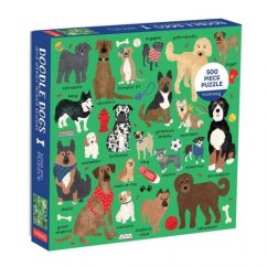 Mudpuppy Puzzle races de chiens 500 pièces