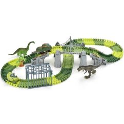Pistă variabilă dino 176pcs îngustă